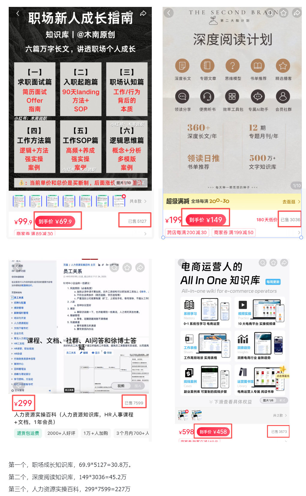 图片[1]-在小红书卖知识库，1单69.9，一年30.8W，0-1保姆级详细教程~-佳佳宝库